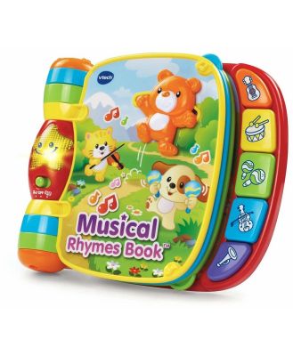 Vtech - Musical Rhymes Book - Developmental Toys (Multi) Musical Rhymes Book