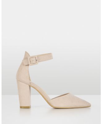 Vybe - Kiko - All Pumps (Beige Faux Suede) Kiko