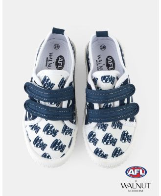 Walnut Melbourne - AFL Ben Canvas - AFL (White) AFL Ben Canvas