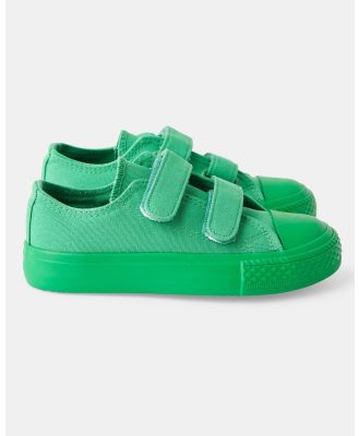 Walnut Melbourne - Remi Canvas - Casual Shoes (Green) Remi Canvas
