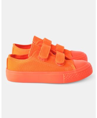Walnut Melbourne - Remi Canvas - Casual Shoes (Orange) Remi Canvas