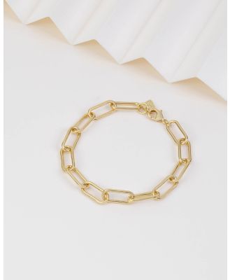 Wanderlust + Co - Harper XL Chain Gold Bracelet - Jewellery (Gold) Harper XL Chain Gold Bracelet