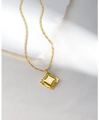 Wanderlust + Co - Ravioli Gold Necklace - Jewellery (Gold) Ravioli Gold Necklace