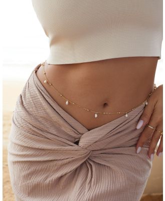Wanderlust + Co - To The Sea Gold Body Chain - Jewellery (Gold) To The Sea Gold Body Chain