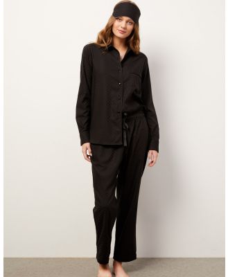 Wanderluxe Sleepwear - The Ash Pyjama Set - Two-piece sets (Black) The Ash Pyjama Set