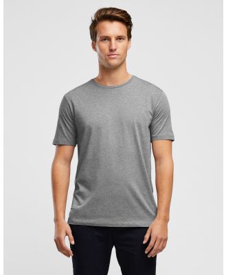 Wayver - The Essential Crew Tee - Short Sleeve T-Shirts (Grey Marl) The Essential Crew Tee