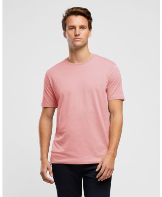 Wayver - The Essential Crew Tee - T-Shirts & Singlets (California Pink) The Essential Crew Tee