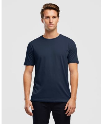 Wayver - The Essential Crew Tee - T-Shirts & Singlets (Indigo) The Essential Crew Tee