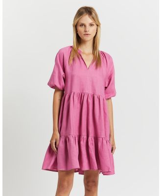 White By FTL - Colleen Dress - Dresses (Magenta) Colleen Dress