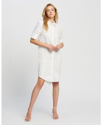 White By FTL - Hettie Shirt Dress - Dresses (White) Hettie Shirt Dress