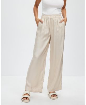 White By FTL - Ivy Pants - Pants (Beige) Ivy Pants