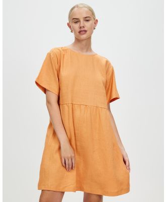 White By FTL - Zavi Dress - Dresses (Tangerine) Zavi Dress