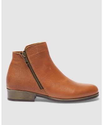 Wide Steps - Lido - Boots (MID BROWN) Lido