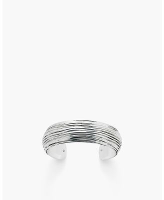 Witchery - Linear Textured Cuff - Jewellery (Silver) Linear Textured Cuff