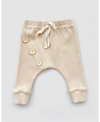 WITH LOVE FOR KIDS - Basics Thick Ribbed Pant   Babies   Kids - Pants (Neutral) Basics Thick Ribbed Pant - Babies - Kids
