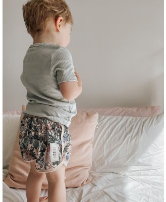 WITH LOVE FOR KIDS - Comfy Shorts   Babies   Kids - Shorts (Oasis) Comfy Shorts - Babies - Kids