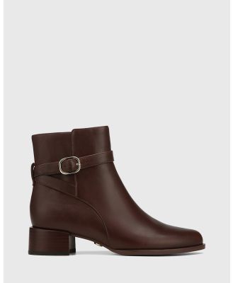 Wittner - Barnes Leather Ankle Boots - Boots (Brown) Barnes Leather Ankle Boots