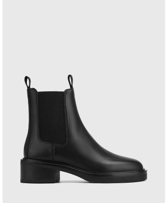 Wittner - Gina Leather Ankle Boots - Boots (Black) Gina Leather Ankle Boots