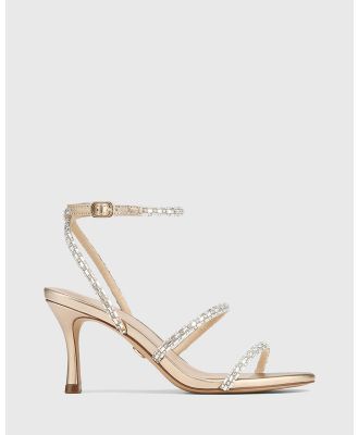 Wittner - Orielle Leather Stiletto Heel Sandals - Sandals (Metallic) Orielle Leather Stiletto Heel Sandals