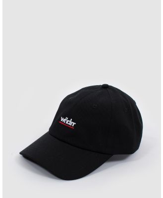 WNDRR - Mirage 6 Panel Cap - Headwear (Black) Mirage 6 Panel Cap