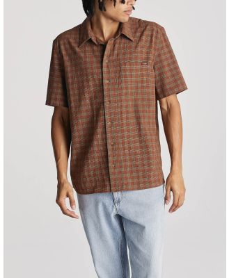 Wrangler - Garageland Shirt - Tops (BROWN) Garageland Shirt