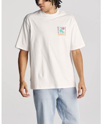 Wrangler - Lasoo Slacker Tee - T-Shirts & Singlets (WHITE) Lasoo Slacker Tee