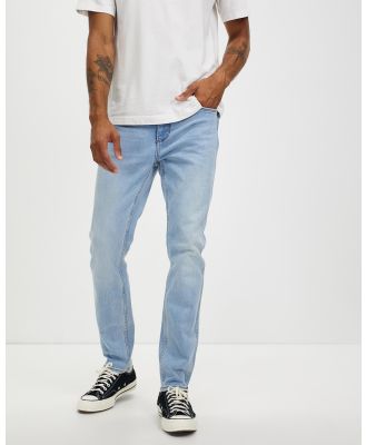 Wrangler - Strangler Jeans - Jeans (Pando Blue) Strangler Jeans