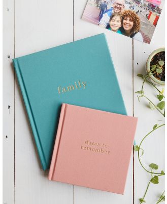 Write to Me - Family + Dates Bundle - Home (Teal) Family + Dates Bundle