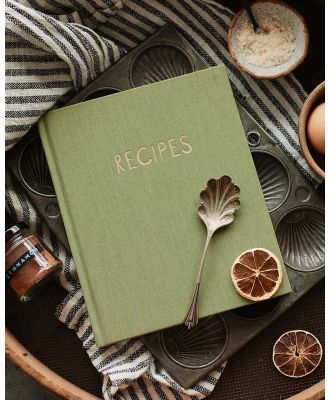 Write to Me - Recipes Journal - Home (Olive) Recipes Journal