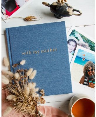 Write to Me - With My Mother Journal - Home (Denim) With My Mother Journal