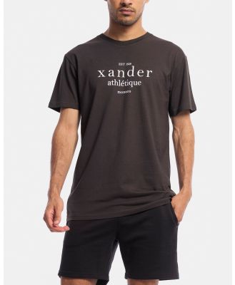 Xander - Athletique Tee - Short Sleeve T-Shirts (Vintage Black) Athletique Tee