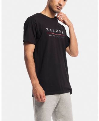 Xander - Bande Tee - Short Sleeve T-Shirts (Black) Bande Tee