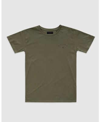 Xander - Fort Tee   Youth - Short Sleeve T-Shirts (Olive) Fort Tee - Youth