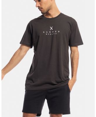 Xander - Palace Tee - Short Sleeve T-Shirts (Vintage Black) Palace Tee