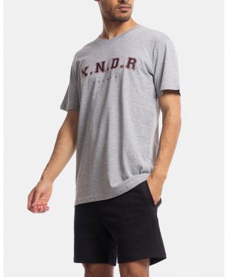 Xander - Varsity Tee - Short Sleeve T-Shirts (Marle Grey) Varsity Tee