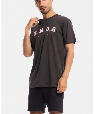 Xander - Varsity Tee - Short Sleeve T-Shirts (Vintage Black) Varsity Tee