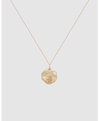 YCL Jewels - Scorpio Astrology Necklace - Jewellery (14k Gold Vermeil) Scorpio Astrology Necklace