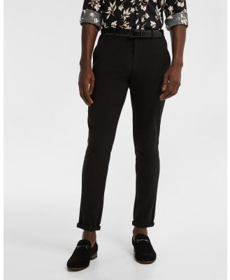 yd. - Edison Skinny Chino - Pants (BLACK) Edison Skinny Chino