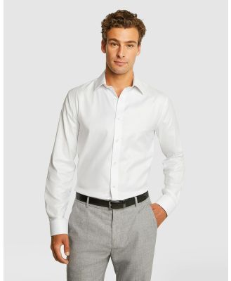 yd. - Maximum Premium Slim Dress Shirt - Shirts & Polos (WHITE) Maximum Premium Slim Dress Shirt