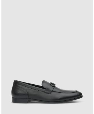 yd. - Paski Leather Loafer - Dress Shoes (BLACK) Paski Leather Loafer