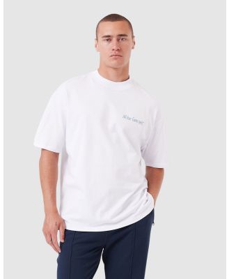 Zanerobe - All Star Box ++ Tee - Short Sleeve T-Shirts (White) All-Star Box ++ Tee