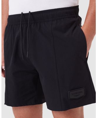 Zanerobe - Badge Tech Short - Shorts (Black) Badge Tech Short