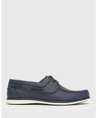 Zeroe - Deck Casual Boat Shoes - Casual Shoes (Navy) Deck Casual Boat Shoes
