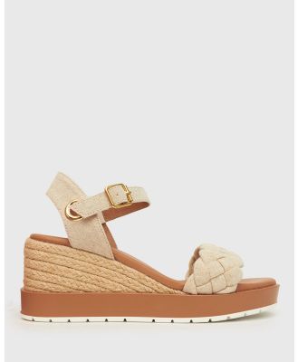 Zeroe - Didi Multi Stack Wedges - Casual Shoes (Natural) Didi Multi Stack Wedges