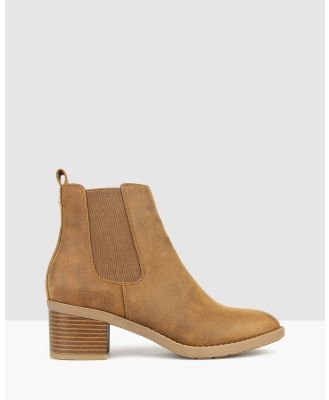Zeroe - Lee Chelsea Ankle Boots - Boots (Tan) Lee Chelsea Ankle Boots