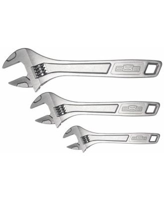 888 T818000 - Adjustable Wrench Set 3 Piece 150, 200 & 250mm