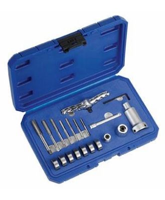 Bordo 4220-S2 - Chrome Tap & Die Set Mc C/W TAP& Die Ratchet