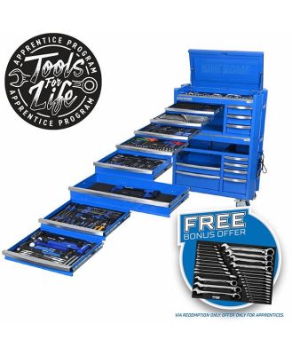 Kincrome P1826 - Contour Workshop Tool Kit - 595 Piece 17 Drawer