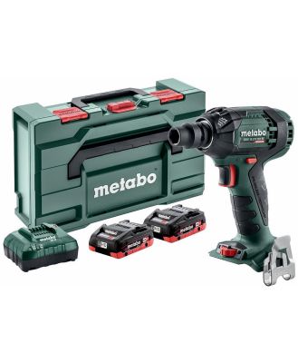 Metabo SSW18LTX300BLMB40K - 18V Brushless 300Nm 1/2 Impact Wrench Kit (2 x 4.0Ah)