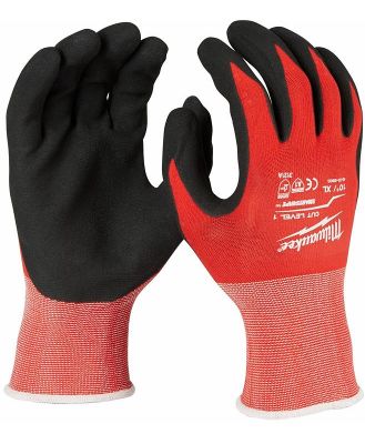 Milwaukee 48228903 - Cut 1(A) Nitrile Dipped Gloves - XL